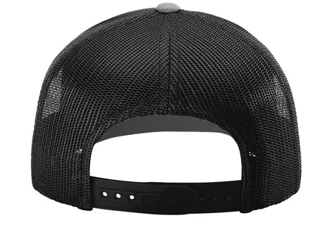 Custom Leather Patch on Richardson 112 Youth Trucker Hat
